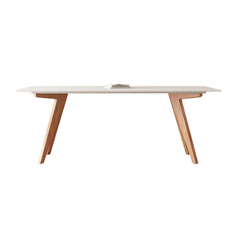 Modern Dining Set with Leather Chairs 1/4/5 Pieces Dinette Set