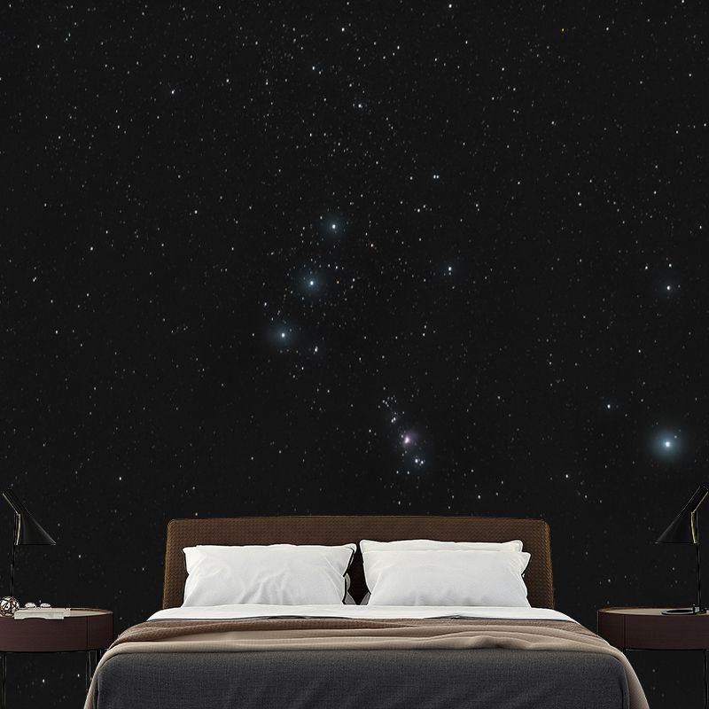 Universe Photo Wall Mural for Sleeping Room Gust Room Water Resistant, Custom Size Available