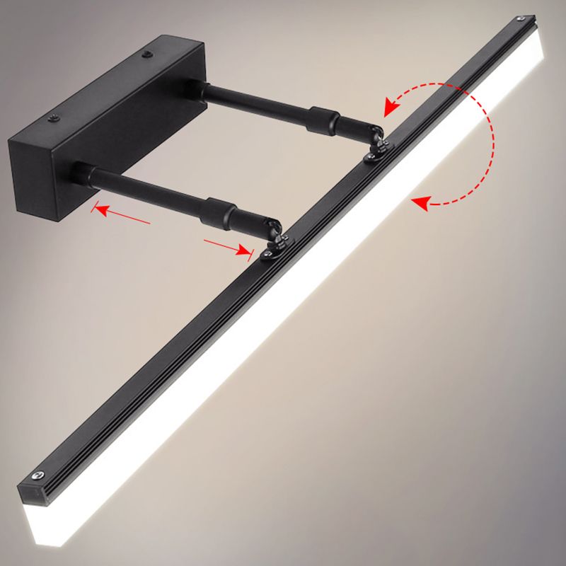 Miroir rectangulaire à style minimaliste moderne