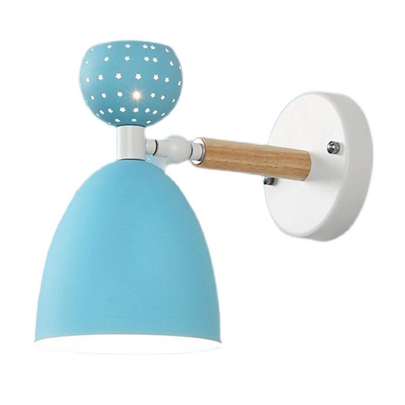 Mur en métal de style nordique clair