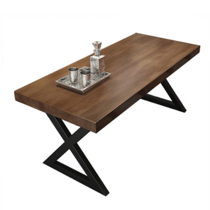 Industrial Rectangle Wood Dining Table 1/3/5/7 Pieces Dining Set for Bar