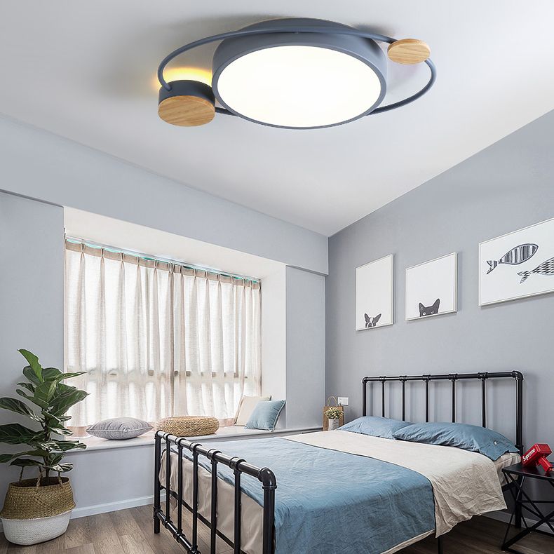 Lampe de montage encastrée géométrique de lumière montée par plafond moderne à LEDs pour la chambre à coucher