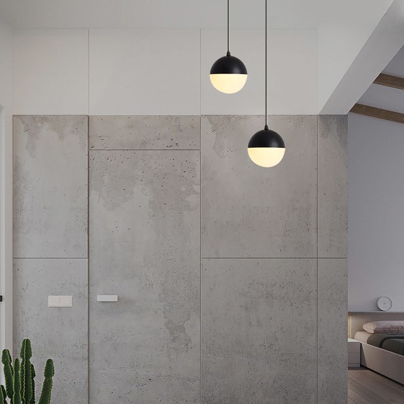 Industriel 1-Light Light Light Metal Swag Pendant Light pour le salon de la chambre