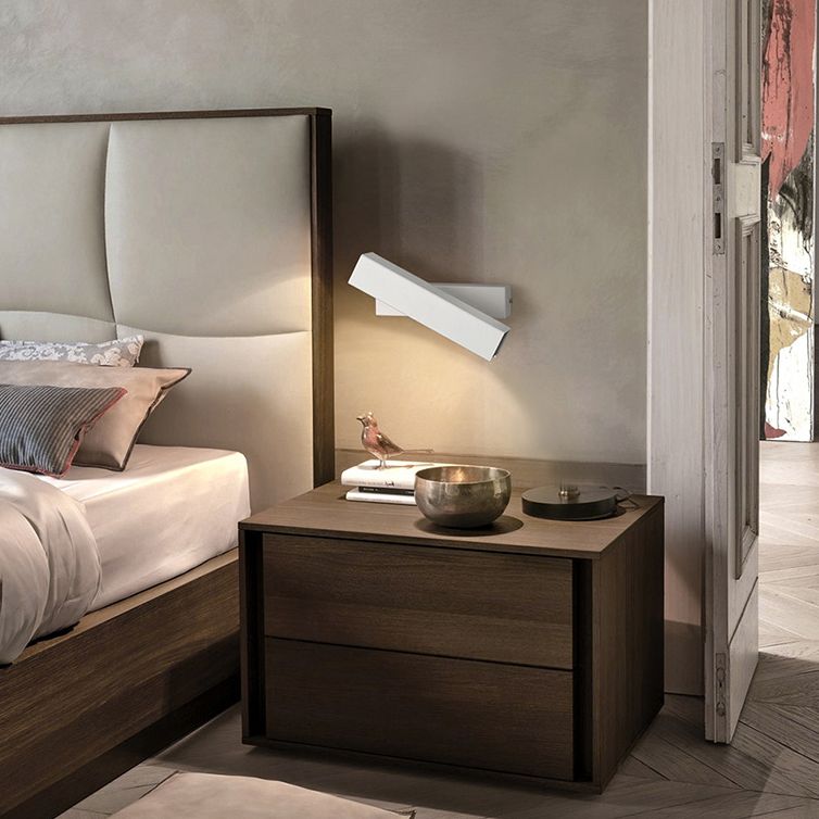 Rectangular Wall Light Sconces Modern Minimalist Style Acrylic 1 Light Sconces