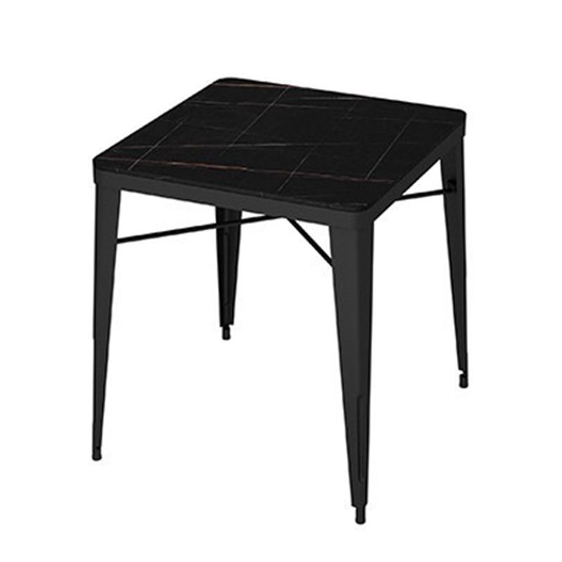 Modern Style 1/5/7 Pieces Metal Dining Set Stone Table Set for Outdoor