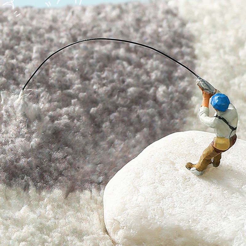 Gray Modern Rug Polyester Feather Indoor Rug Washable Rug for Living Room