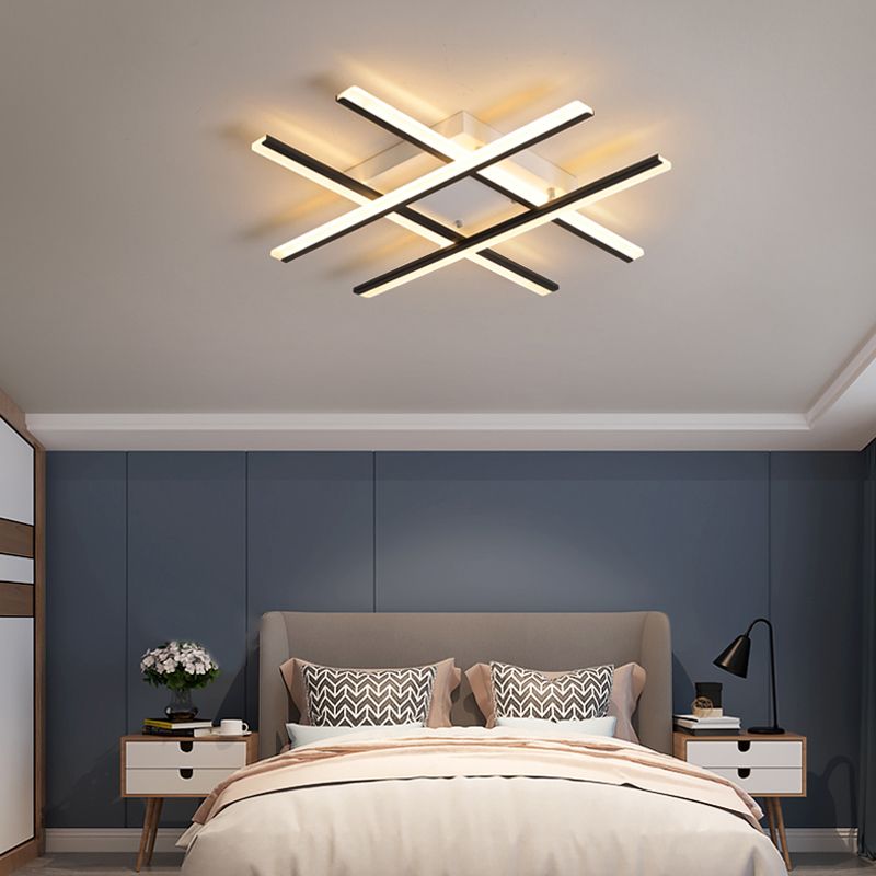 Sputnik LED Flush Mount Ceiling Light New Modern Acrylic Ceiling Mount Light Fixture