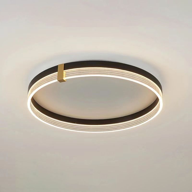 DEL géométrique Flush Mount Ceiling Light Modern Simplicity Acrylic Ceiling Mount Chandelier for Bedroom