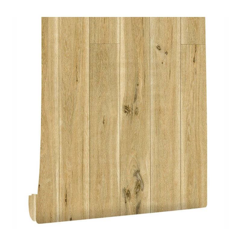 Faux Wood Wallpaper Roll Vinyl Removable Wall Covering for Accent Wall, 48.4 sq ft.