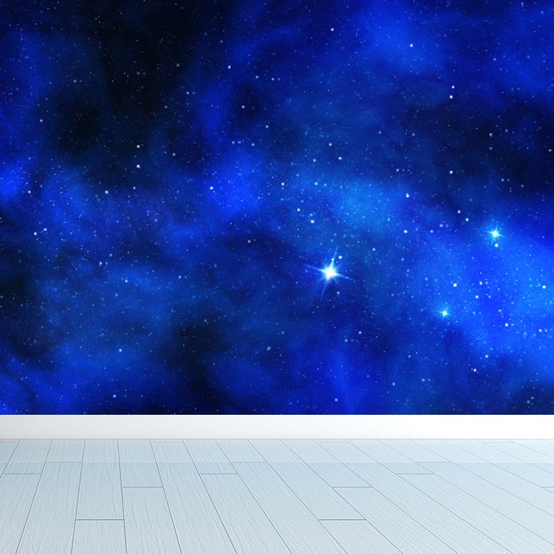 Starry Sky Mural Decal Modern Decorative Living Room Wall Covering, Custom Printed