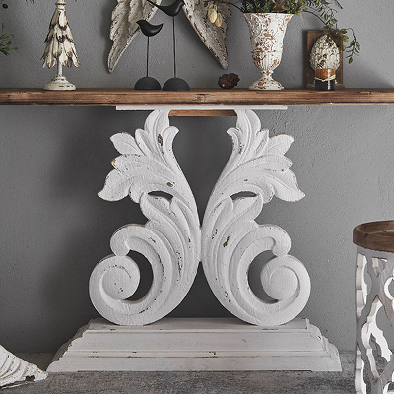 French Country Console Table 16" W Resistant Accent Table for Hall
