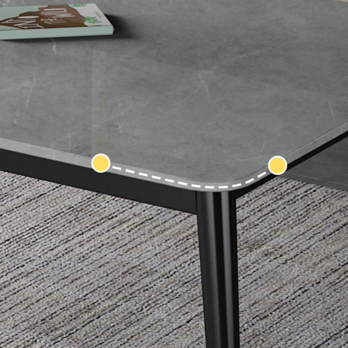 Modern Rectangle Dining Table Set 1/2/3/5/7 Pieces Dinette Set with Sintered Stone Top