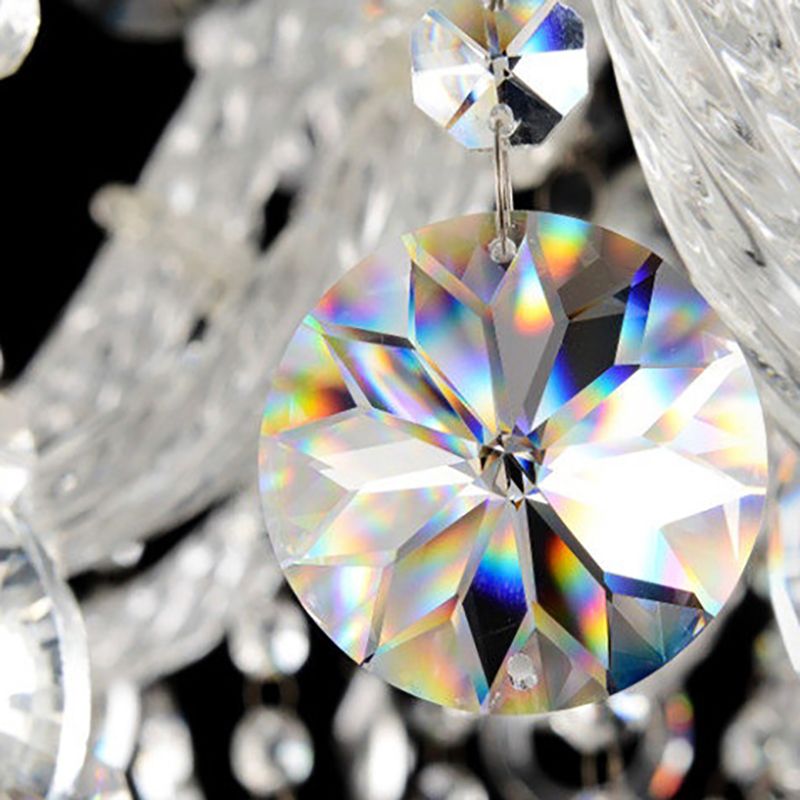 Nordic Style Chandelier Light Postmodern Style Crystal Pendant Lights for Living Room