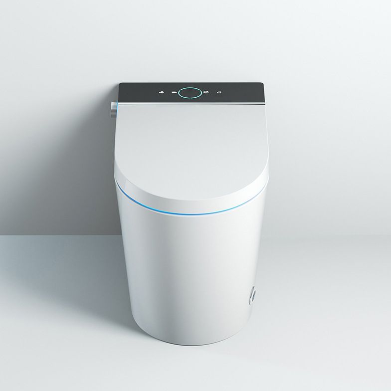 Modern Floor Mount Urine Toilet White Siphon Jet Toilet Bowl with Toilet Seat