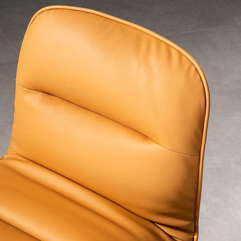 Silla de cocina de estilo moderno, sillas sin brazos con patas de metal