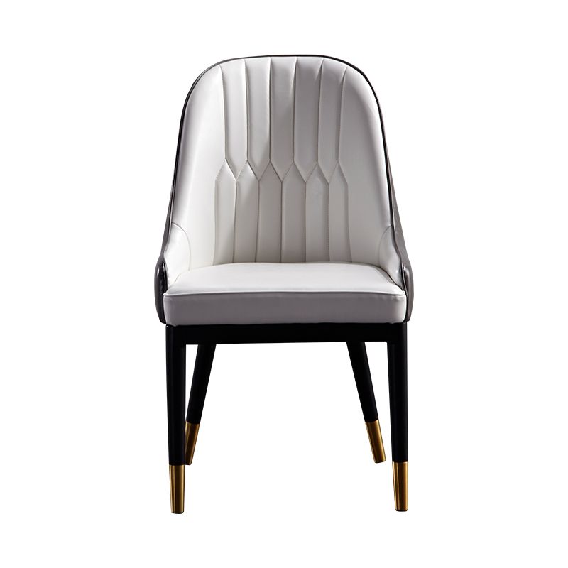 Dining Room Side Chairs Glam Solid Wood Kitchen Armless Chair for Home