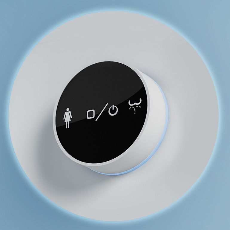 Modern Style One Piece Toilet White Urine Toilet for Bathroom