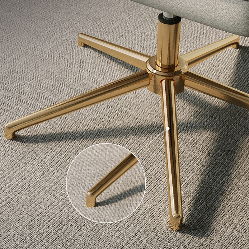 Modern Swivel Chair Adjustable Seat Height No Arms Office Chair