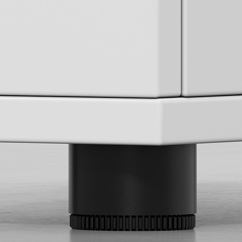 Nordic Style File Cabinets Solid Wood Horizontal Filing Cabinet with Lock Office