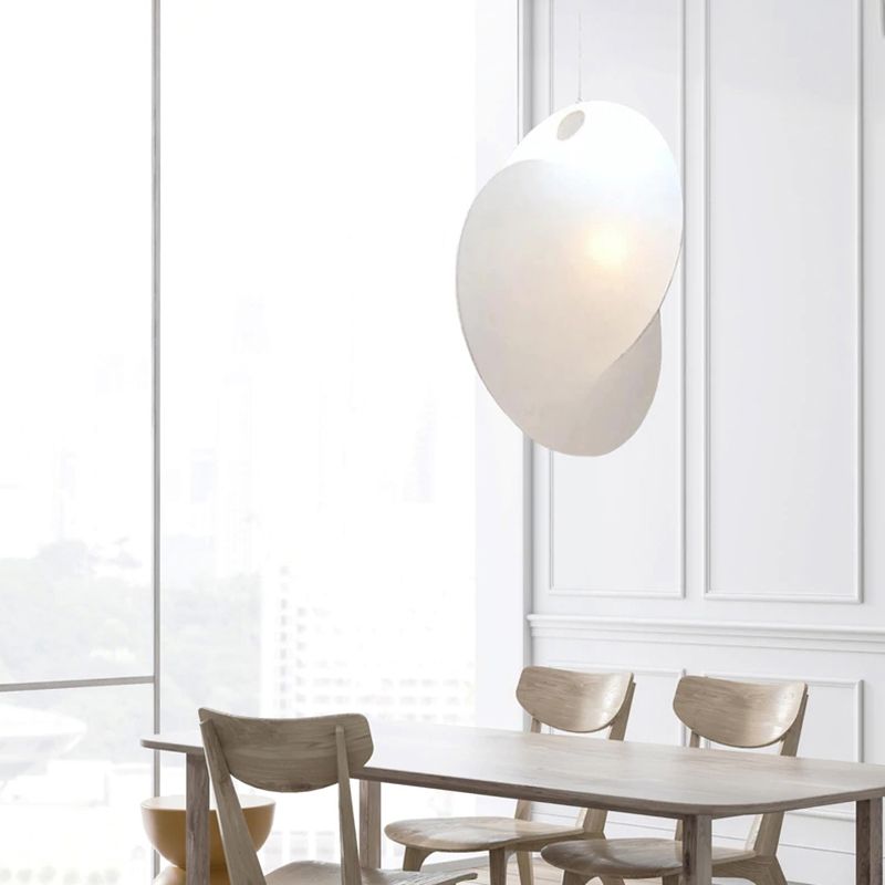 Ménage de la soie de style moderne Light Creative Minimalist Creative Hanging Lamping for Living Room