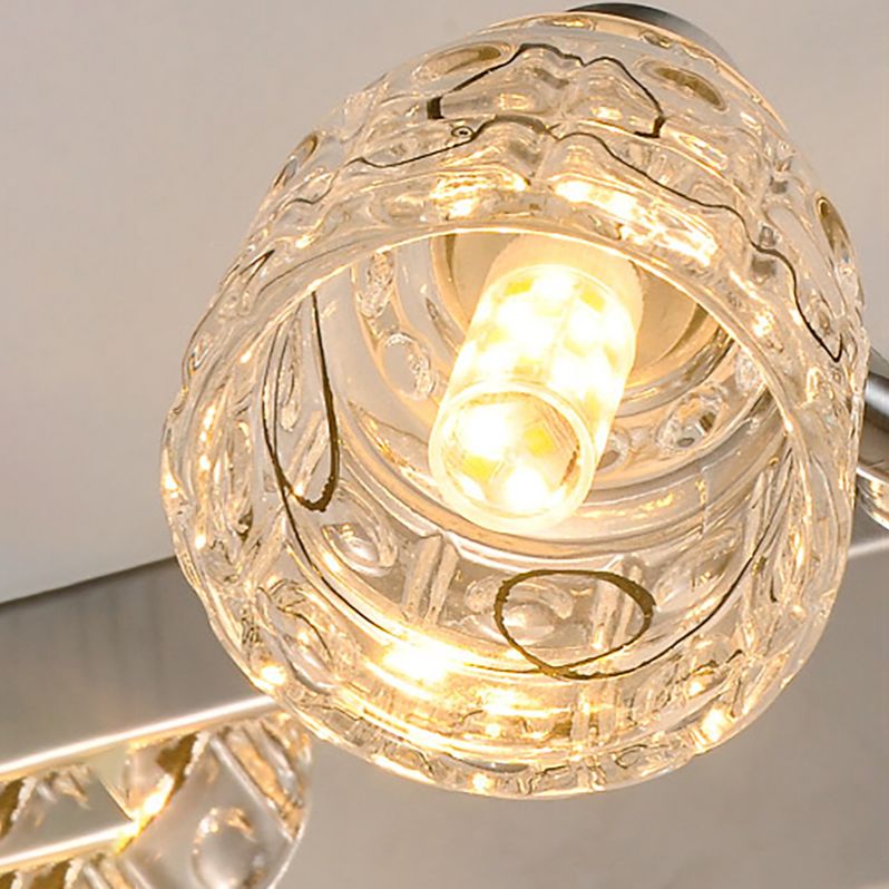 Makeup Mirror Light Modern Style Simple Stainless Steel Mirror Lamp Fixture for Bathroom