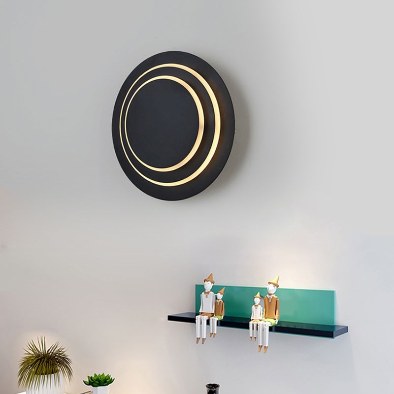 Lampada a parete a LED rotabile in ferro battuto la lampada con applique per soggiorno camera da letto