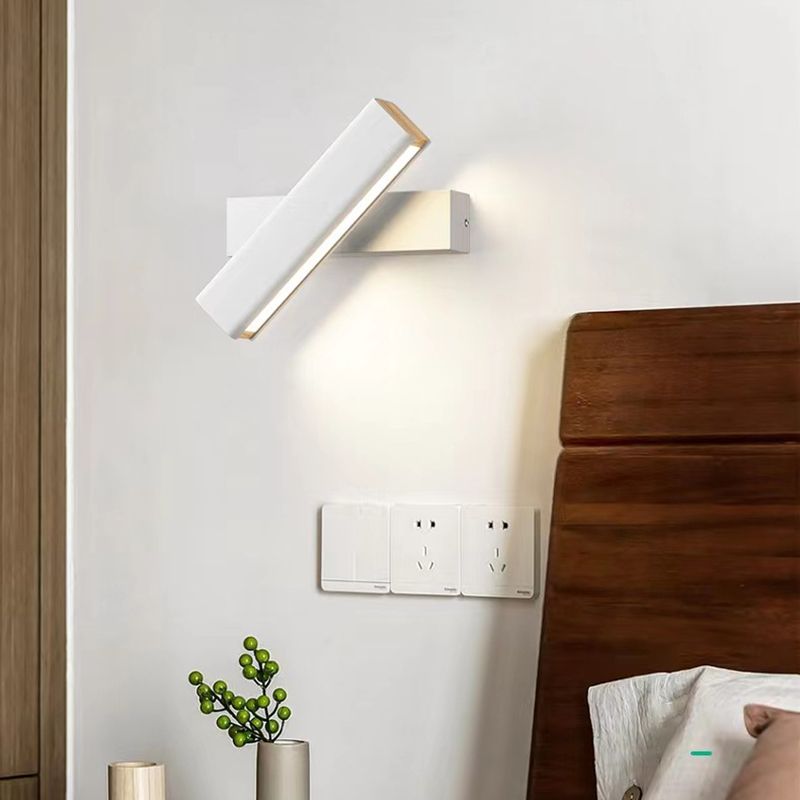 Metal Linear Sconces Indoor Contemporary 1 Light Wall Light Fixture