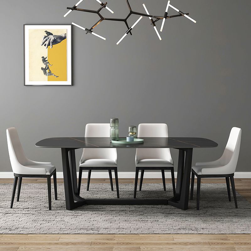 Contemporary 1/2/5/7 Pieces Dining Set Rectangle Dining Table Set