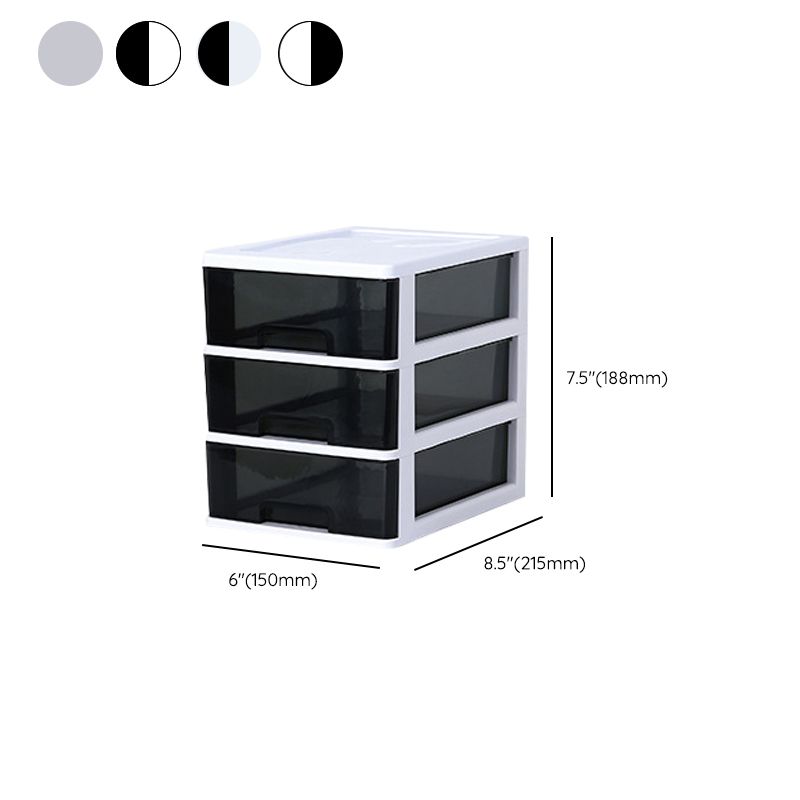 Modern Acrylic Cabinet Drawers Filing Drawers for Home and Office