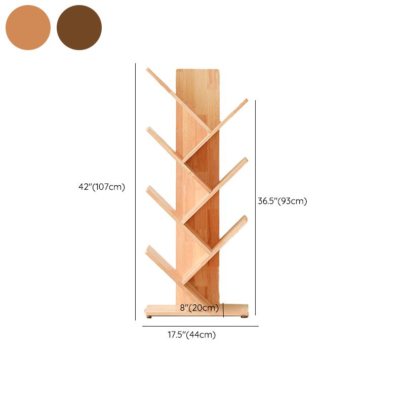 Scandinavian Open Storage Shelf Bookcase Shelves Included for Home Office