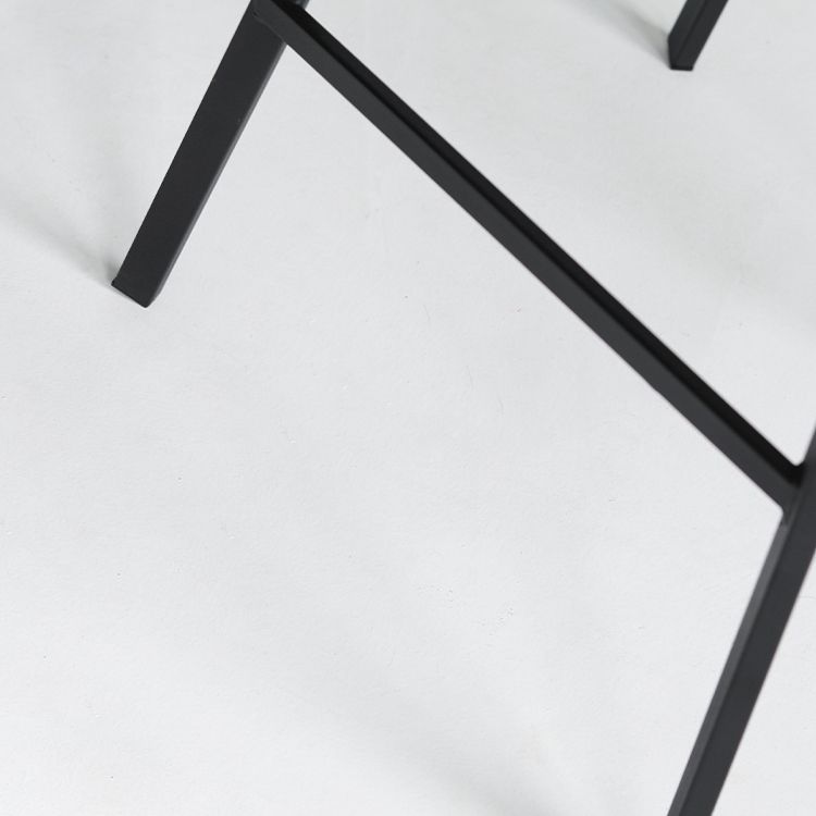 Modern Style Bar-stool PU Leather Counter Bar Stool with Metal Legs for Restaurant