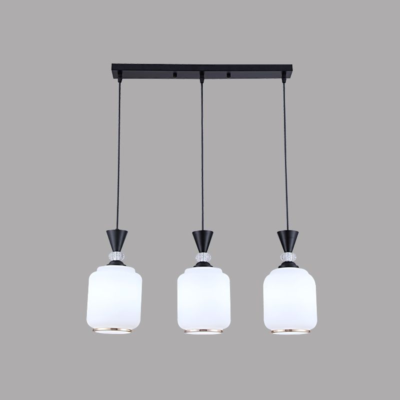 Suspension cylindrique moderne