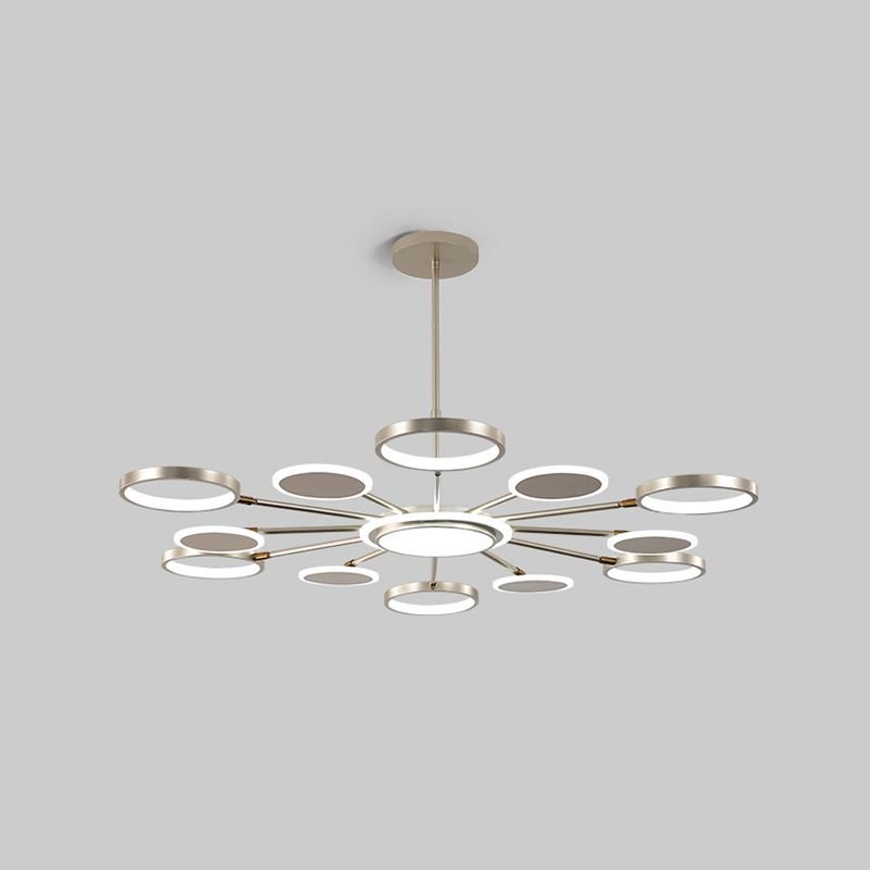Lustres de lustre de style moderne