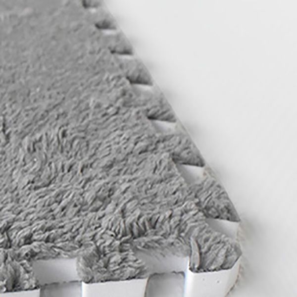 Modern Carpet Tiles Interlocking Square Color Block Stain Resistant Carpet Tiles