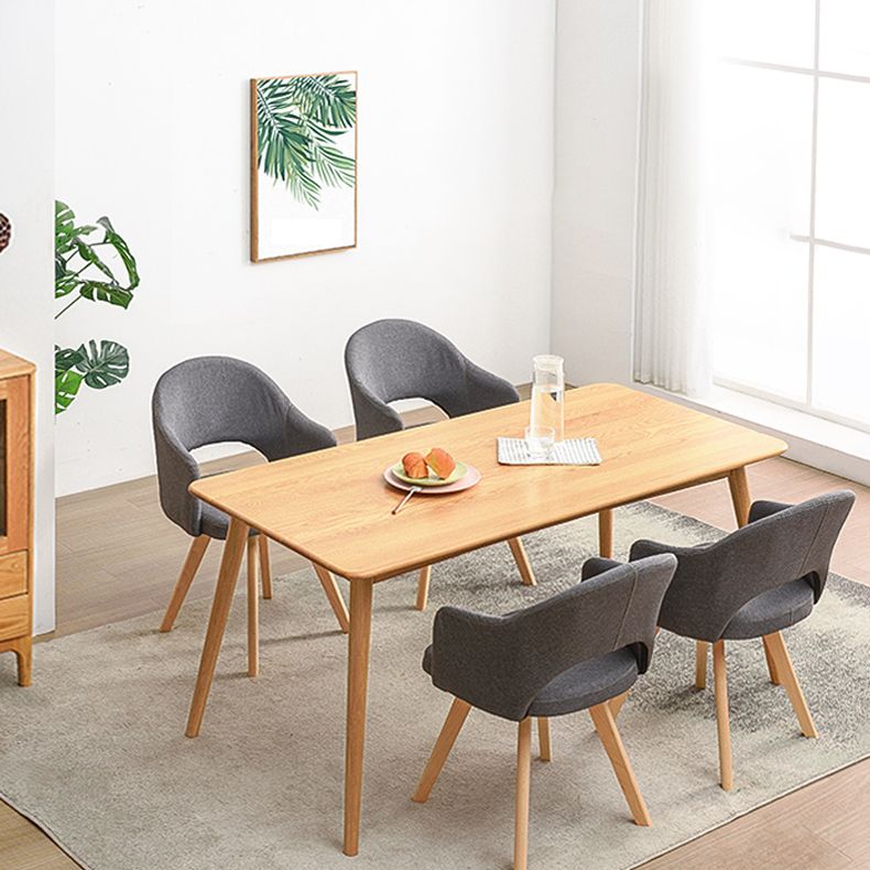Silla de comedor abierta tapizada contemporánea del final mate de la silla del brazo de la sala de estudio