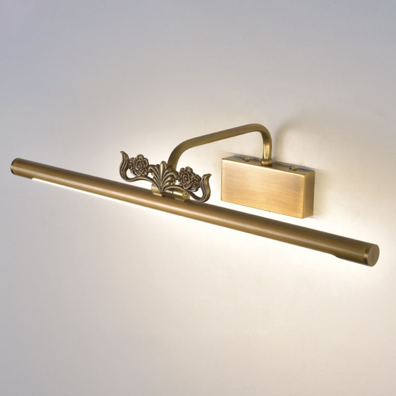 Modern Style Geometric LED Wall Lamps Metal 1-Light Mirror Wall Lighting Ideas