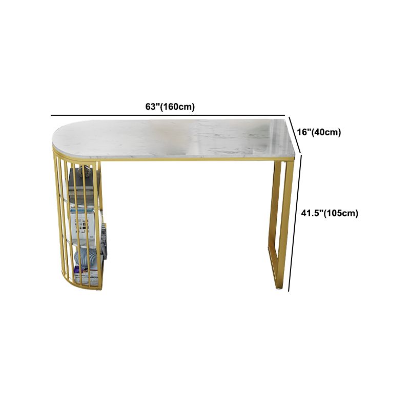 Glam 1/3 Pieces Bar Table Set Stone Counter Table with High Stools for Living Room