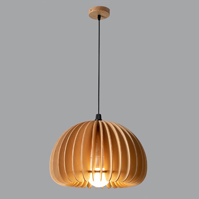 Houthangende hanglamp Lichte Noordse stijl plafond hanglamp voor eetkamer