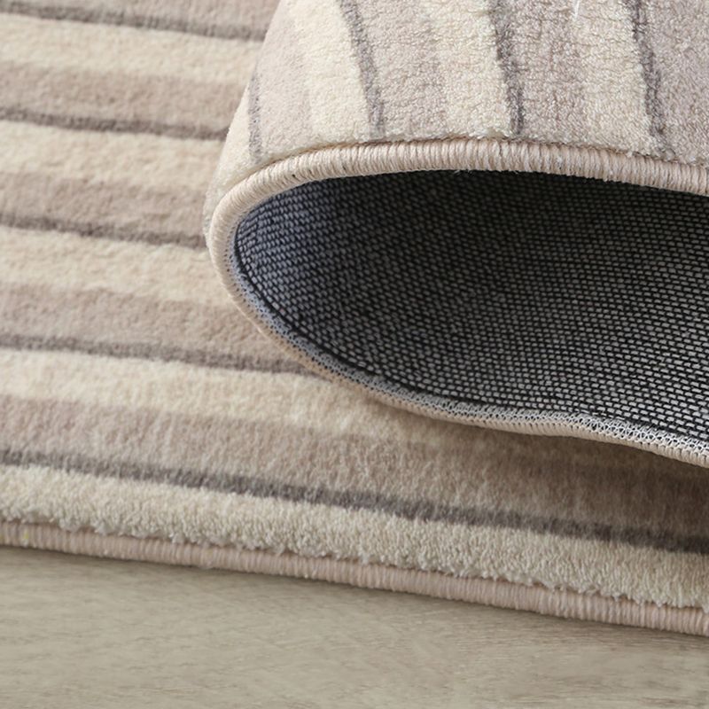 Simplicity Carpet Contemporary Polyester Rug Washable Indoor Rug for Home Decor