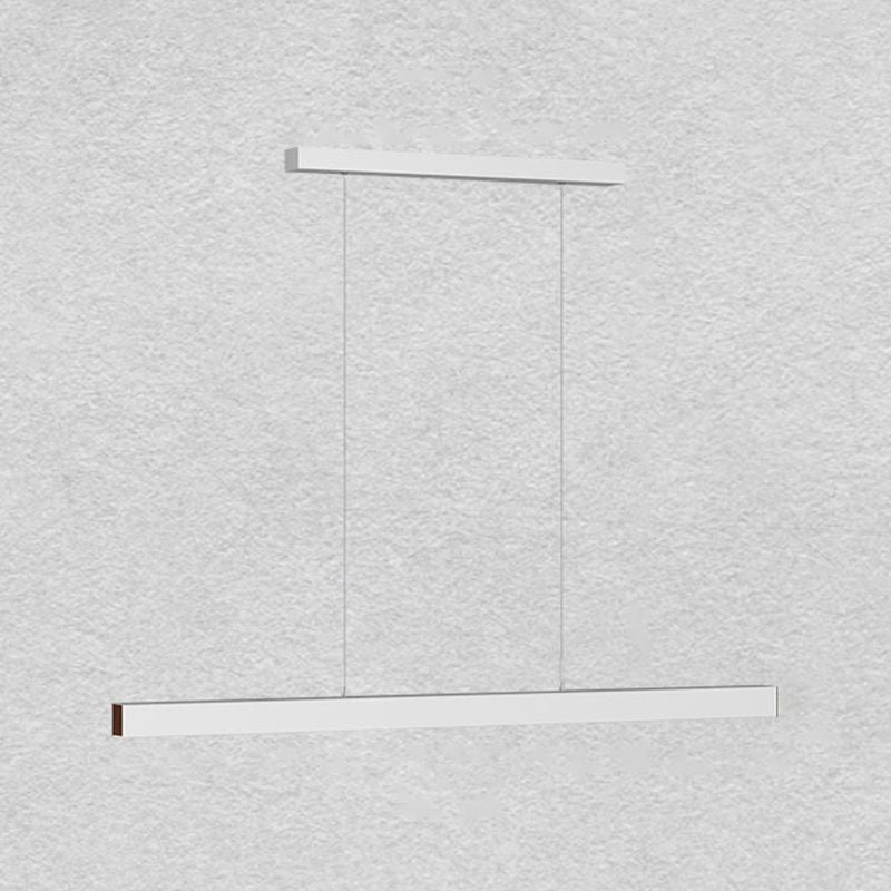 Modern Style LED Ceiling Chandelier Nordic Dining Room Long Linear Pendant Light