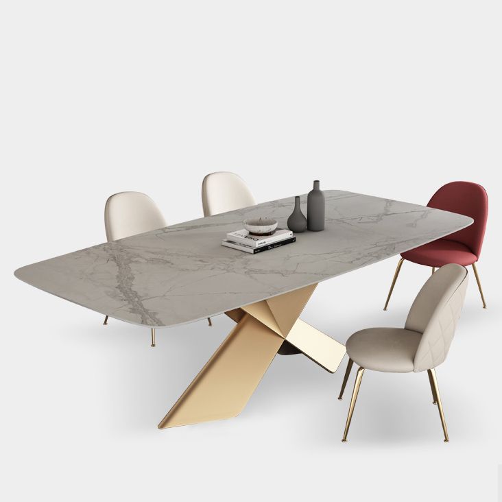 Modern Sintered Stone Dining Set 1/4/5/7 Pieces Dining Set for Home Use