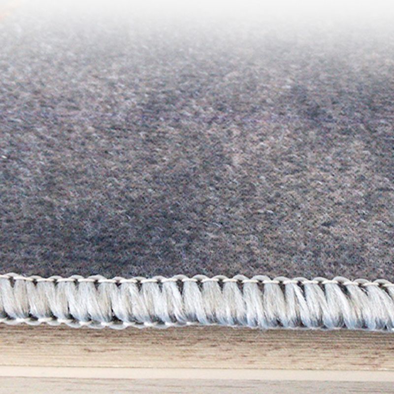 Funky Area Carpet Funky Contrast Panel Area Rug Polyester Washable Carpet with Non-Slip Backing