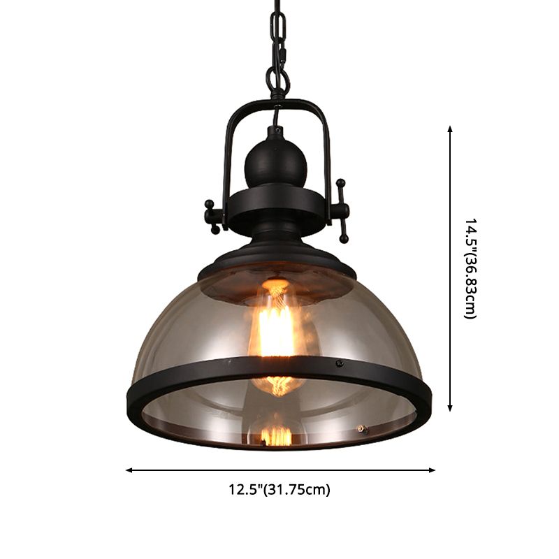 1 Livre de plafond pendentif en verre léger