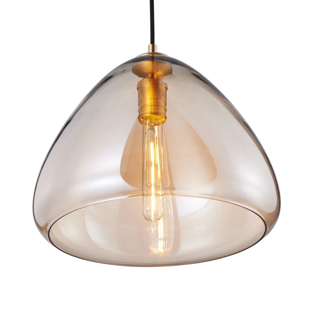 Lámpara colgante de sala de estar de cono de 8.5 "/10"