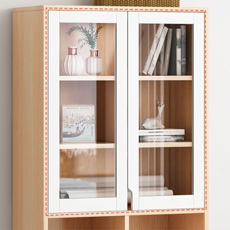 Contemporary Manufactured Wood Accent Cabinet Rectangle Accent Cabinet