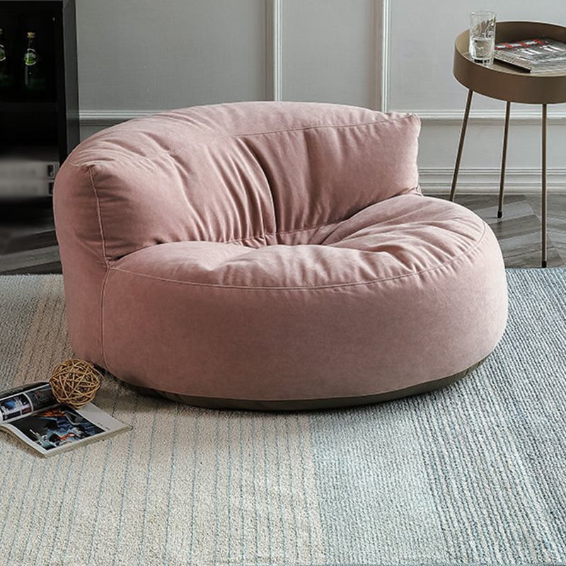 Velvet Armless Chair 34.64" L x 39.37" W x 18.89" H Accent Chair for Living Room