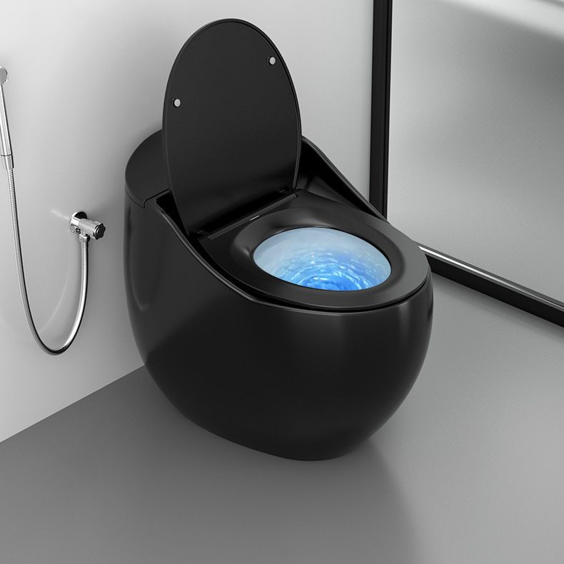 Modern Toilet Concealed Tank One-Piece Flush Toilet with Slow Close Seat