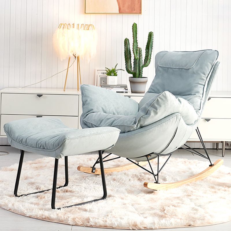 Casual Rocking Accent Chair, Leisure Sofa for Balcony and Living Room