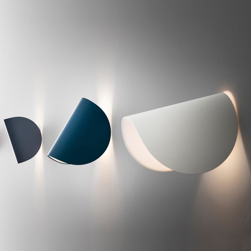 Geometric Wall Lighting Ideas Contemporary Metal 1 Light Wall Sconce Lights