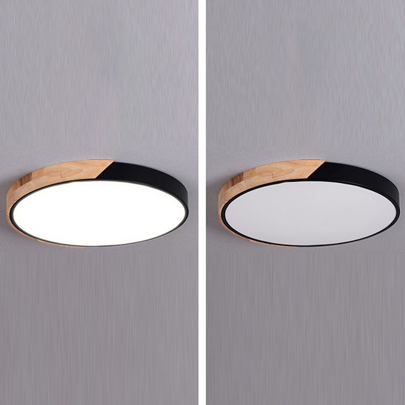 Macron LED Light Fixture Acryl Kleurrijke Plafond Mount Licht voor Zitkamer